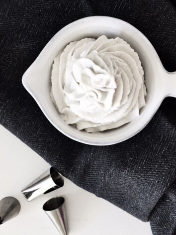 Classic Whipped Coconut Cream