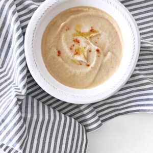 Cauliflower parsnip apple sauce is just so delicious and warming.