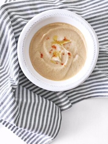 Cauliflower parsnip apple sauce is just so delicious and warming.