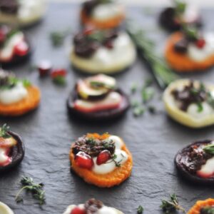 Perfect Veggies Toasts Apero