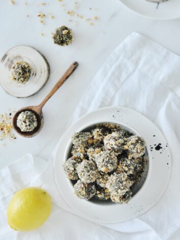 Tahini Energy Balls