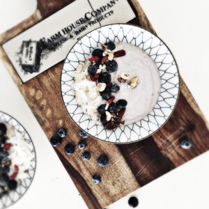 Breakfast bowl, creamy cashew buckwheat bowl