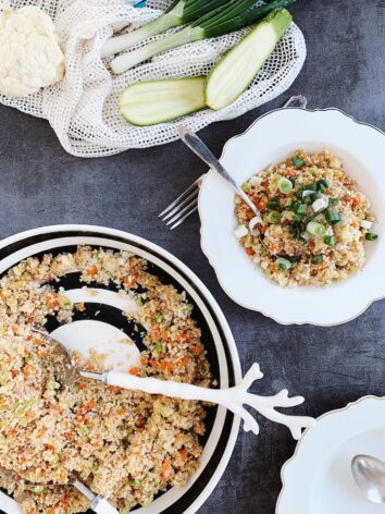 Delicious cauliflower fried rice