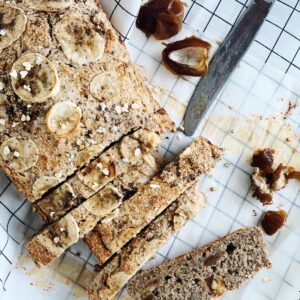 gluten free banana and date bread