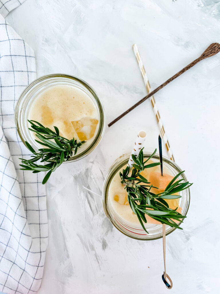 Sexy and healthy rosemary summer drink