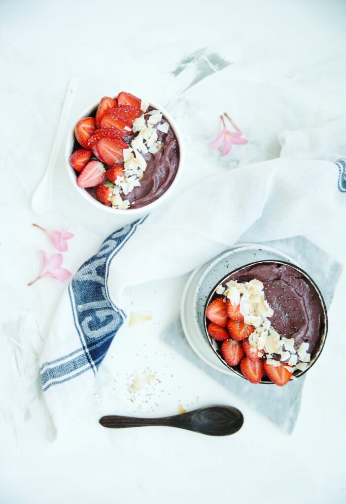 Acai smoothie bowl, a super power bowl