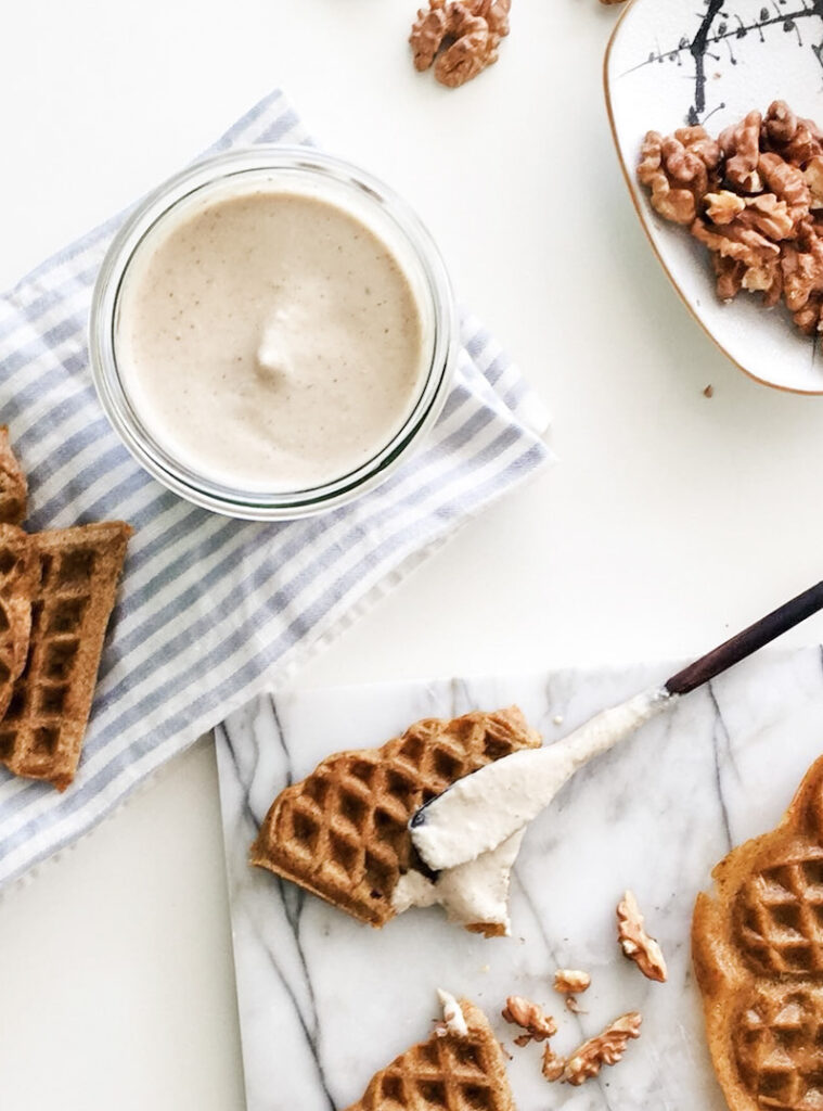 Nut free and vegan waffles