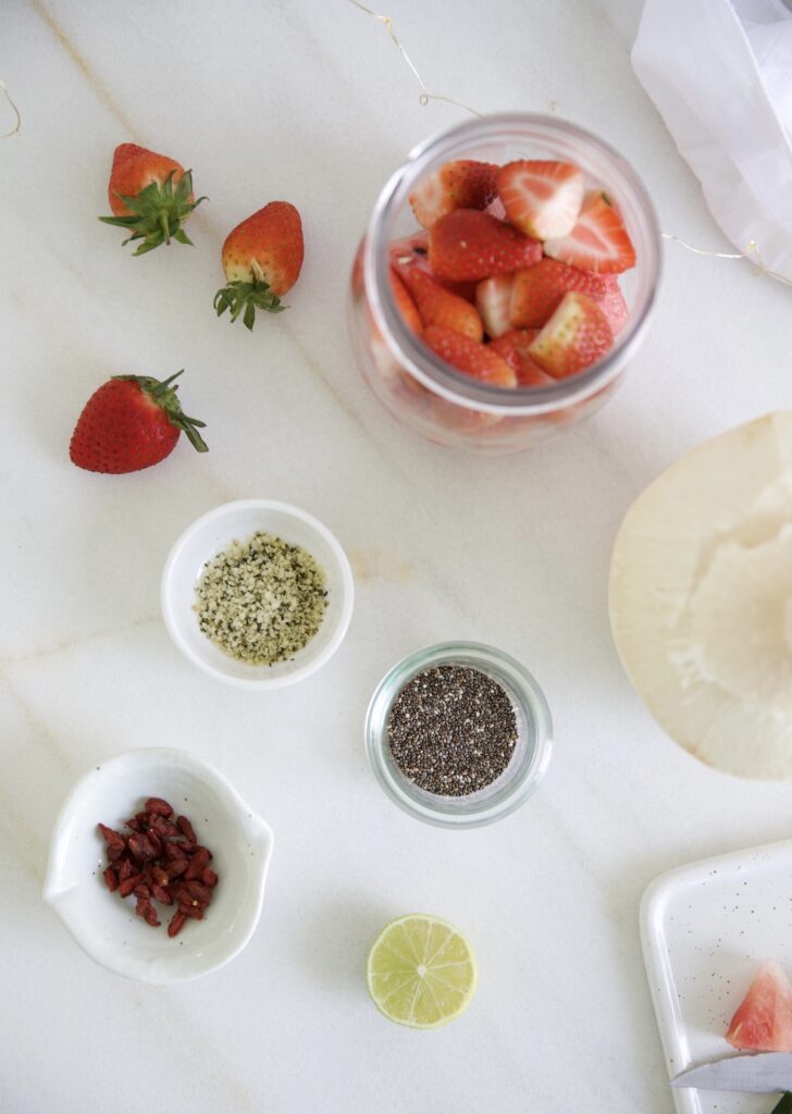 Hydrating watermelon smoothie