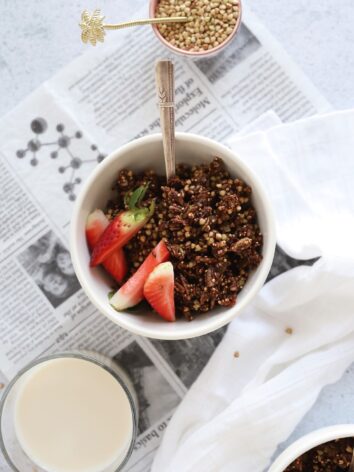 Raw Cacao Buckwheat Granola And Nut Free