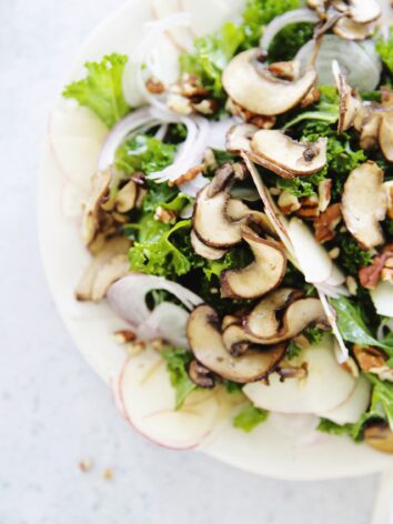 Autumn kale salad