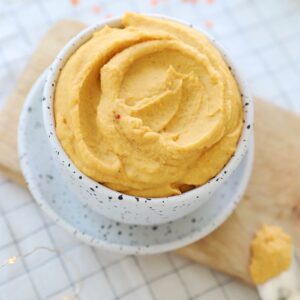 Red lentils hummus recipe