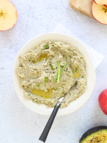 Herbed sunflower spread, a vegan dream