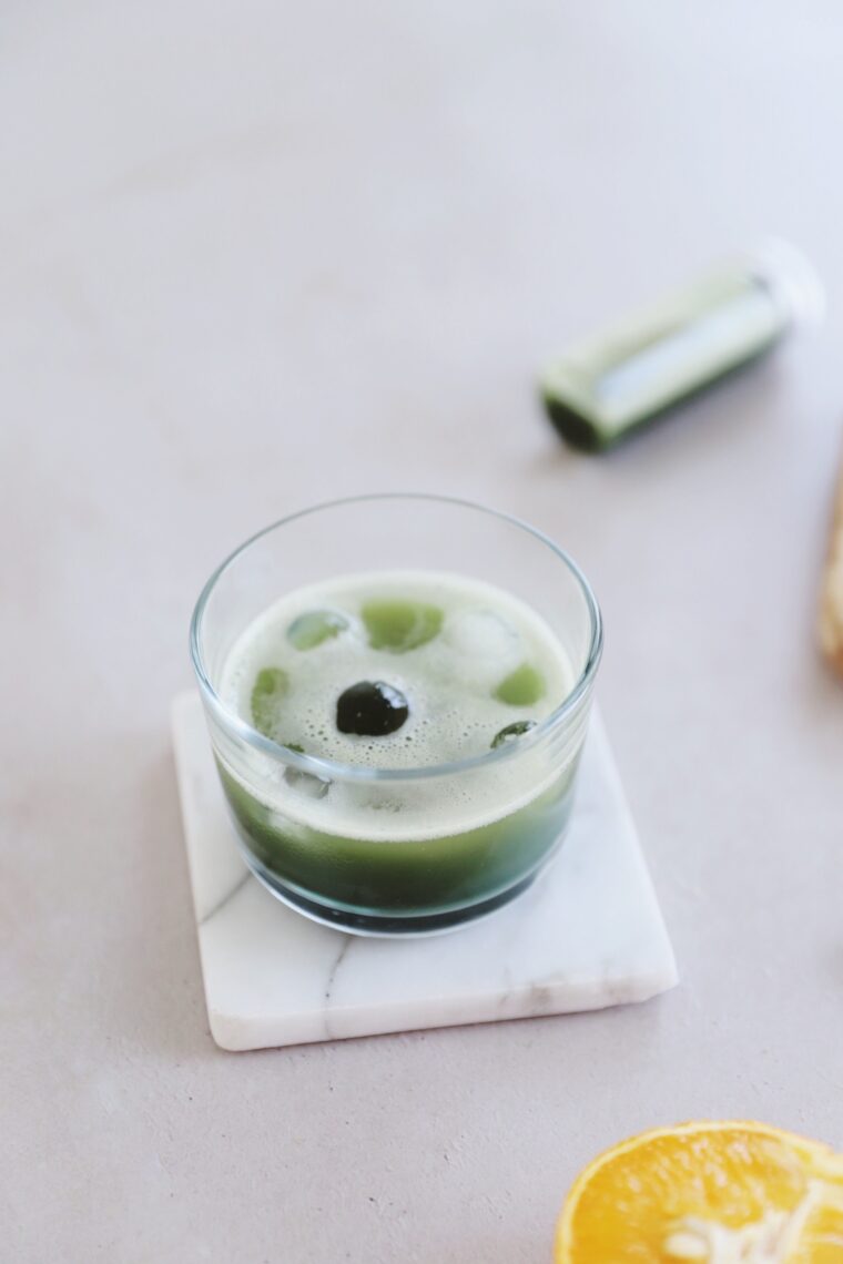 Easy detox wheatgrass shot recipe